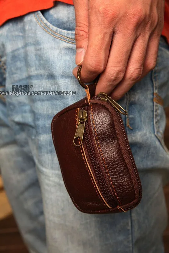 Leather coin purse 12-2
