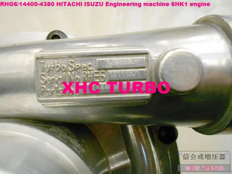 rhg6/14400-4380 Turbo Турбокомпрессоры для Hitachi isuzu машиностроение ex330-5 6HK1