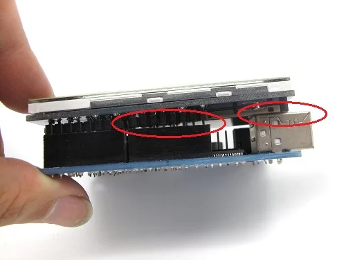 2," дюймовый 320*240 TFT резистивный сенсорный ЖК-модуль экран Защита панели дисплея ILI9325DS контроллер для Arduino UNO R3