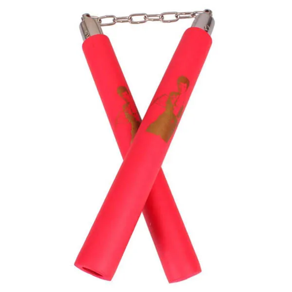 Брюс Ли Kongfu Nunchakus пенопластовый Nunchaku металлический поворотный и цепной кунг-фу нунчаки SPT-004