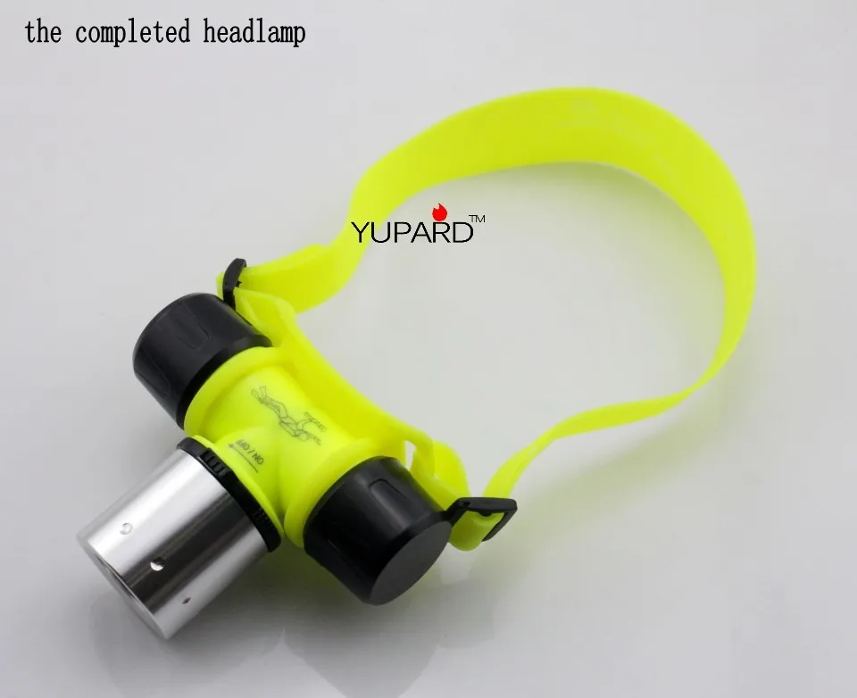 Yupard XM-L2 LED 30 м T6 водолаза Водонепроницаемый подводный фары фар велосипед свет 3xaaa 1x18650 аккумулятор camp