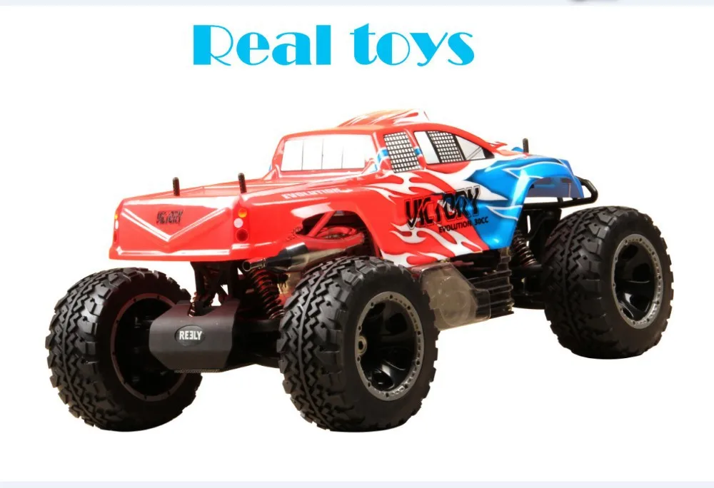 RealTS FS Racing 11803 новая версия 1/5 масштаб 30cc газовый двигатель 4WD monster truck, 2,4G радио