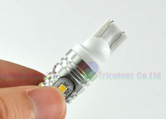 AutoEC T10 10 Вт 10 светодиодный SMD2323 samsung светодиодный задний светильник для автомобиля с линзой автомобильные задние фонари 300 шт.# LB64
