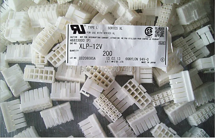 XLP-12V белый цвет JST Соединители Клеммы корпуса новые и оригинальные детали