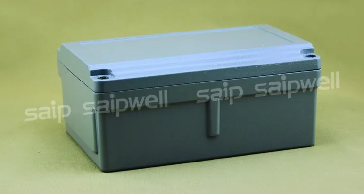 Горячая Распродажа Saipwell 220*155*95 мм IP67 Водонепроницаемый алюминиевый корпус коробки(4 шт винты) с высоким качеством SP-AG-FA14