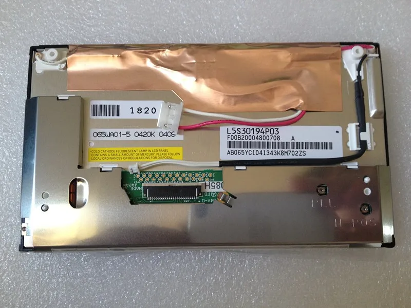 KCVV DHL/EMS и L5S30194P03 TFT ЖК-дисплей Панель для автомобиля gps-навигация