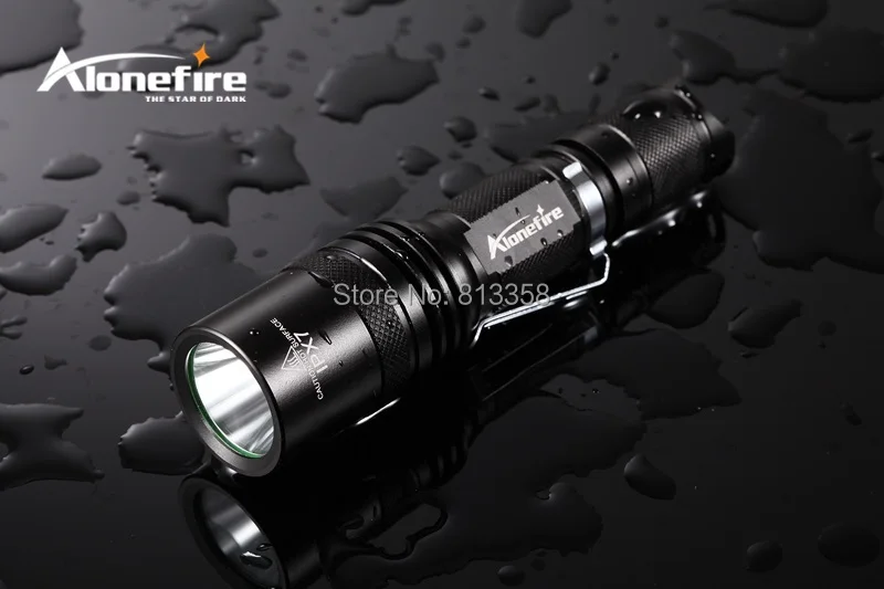 Alonefire Gladiator серии bk103 CREE XM-L2 LED 5 Режим Портативный светодиодный фонарик для аккумуляторов 18650-Бесплатная доставка