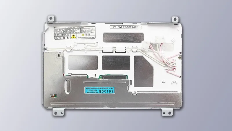 Kcvv DHL/EMS " дюймовый tfd70w21 TFT ЖК-дисплей Дисплей Панель для автомобиля GPS навигации, аудио Системы
