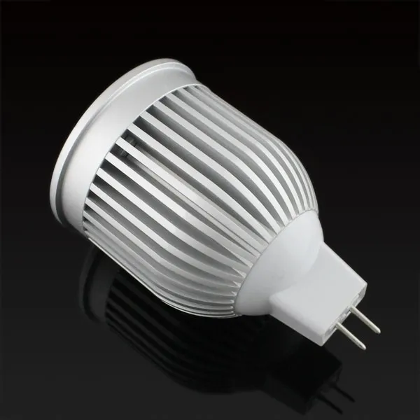 Бесплатная доставка LED 12 В AC/DC MR16 GU5.3 светодиодный прожектор лампа 9 Вт удара свет поддержка затемнения 10 шт./лот
