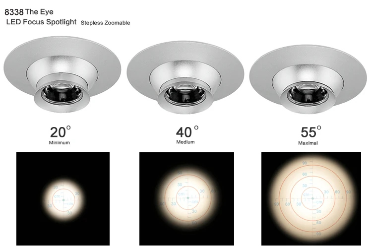 2CS/Lot 7 Вт потолочный светильник LED потолочный светильник Встраиваемые пятно света 100-240 В для showroom музей домашнего освещения