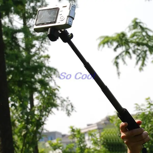 Выдвижная палка для Xiaomi Yi ручная палка для селфи монопод Штатив для GoPro Hero 4 3 2 Xaomi Yi аксессуары для экшн-камеры