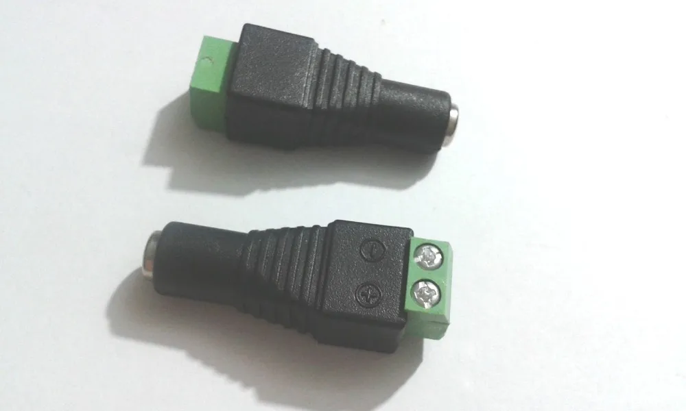 1000 шт. Женский 5,5 мм x 2,5 мм DC мощность plug выводы зарядного устройства
