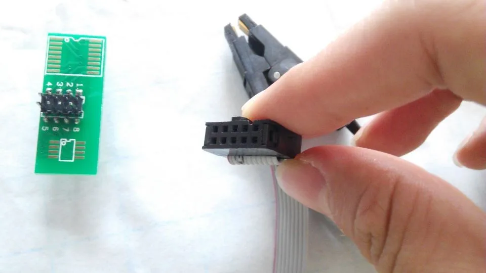 HKPAM Глобальный по всему миру SOIC8 SOP8 крепление для вспышки/Тесты Зажим для USB Всемирного Progrmmer BIOS/24/25/93