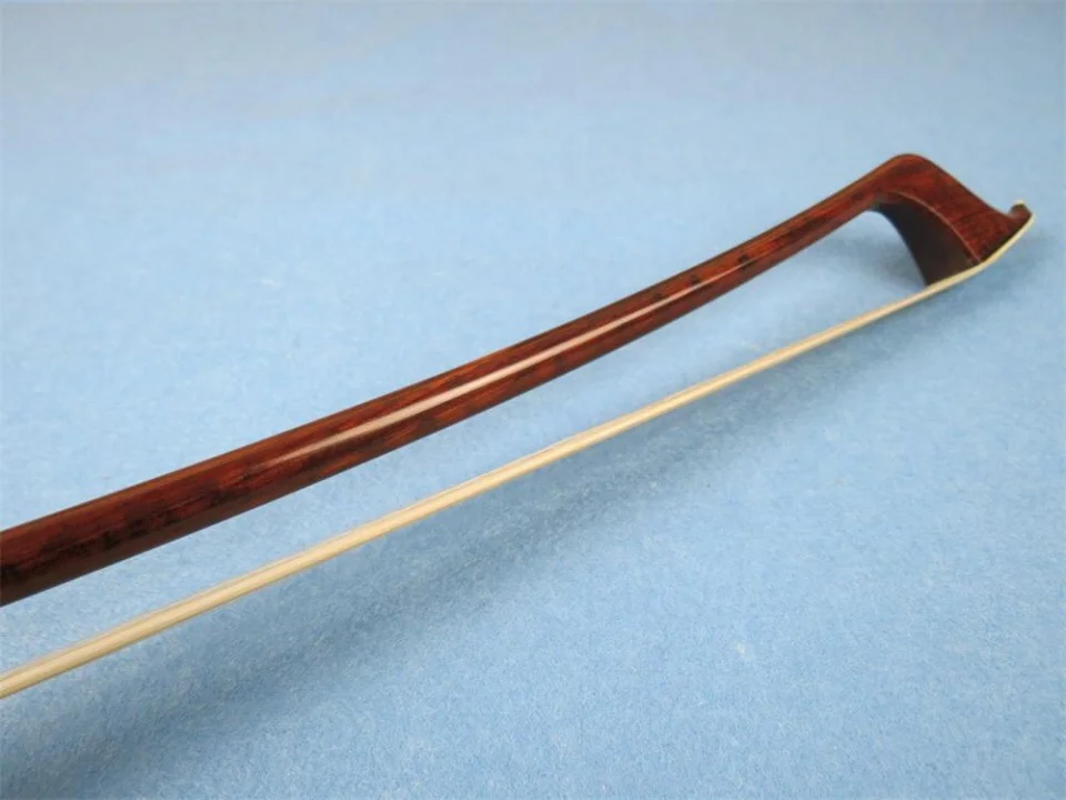 Германия стиль барокко snakewood бас лук, верхний уровень белым bowhair, бас Скрипки лук