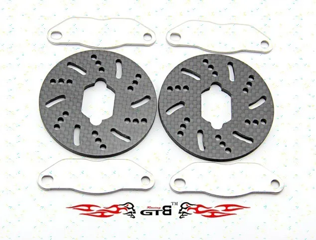 Losi 5ive T LT 5 T тормозные колодки из нержавеющей стали+ тормозные диски из углеродного волокна костюм 1 компл