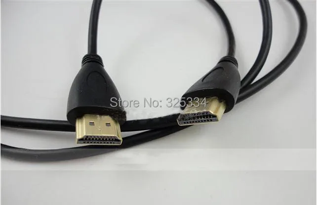 Премиум 1.8 м HDMI кабель HDMI Позолоченные соединения V1.4 HD 1080 P для PS3 HDTV 500 шт. DHL FedEx