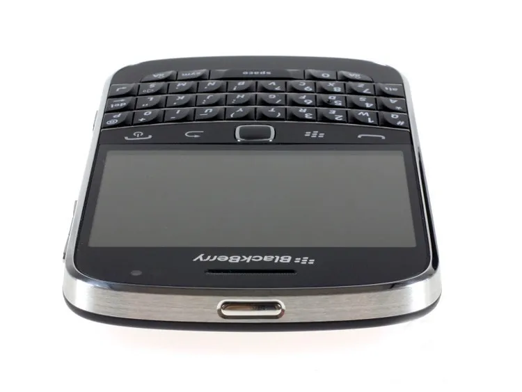 Отремонтированный Blackberry 9900 Bold Touch разблокированный 3g Смартфон QWERTY+ сенсорный экран 2,8 дюйма, WiFi, gps, МП