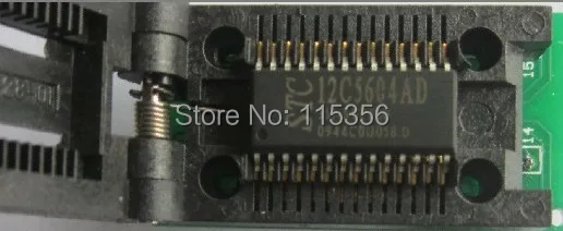 2 шт./лот SOP28 к DIP28 IC Разъем клип широкий 300mil программист адаптер