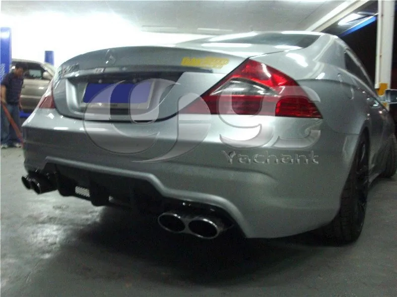 FRP стекловолокно R231-AMG стильный, для заднего бампера подходит для 2005-2009 Mercedes-Benz W219 класс CLS