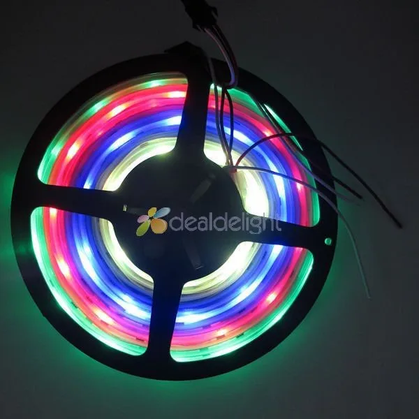16.4ft 5 м WS2811 5050 цвет RGB Мечта 150 светодиодов 30 IC цифровой светодиодный свет прокладки Водонепроницаемый 12 В Бесплатная доставка