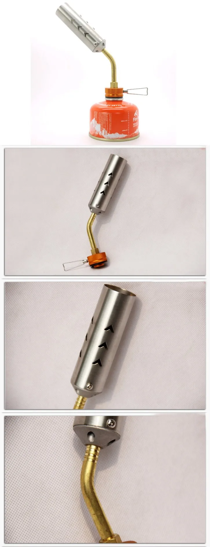 Fogão de Alta-potência Tocha de Gás Leve de Carbono Bordo Fogo Acampamento Piquenique Churrasco Churrasqueira 4000 w Ignição Arma Mais Lança 159g Fms-706 2 Fogão de Alta-Potência 4000 W Ignição Ignição