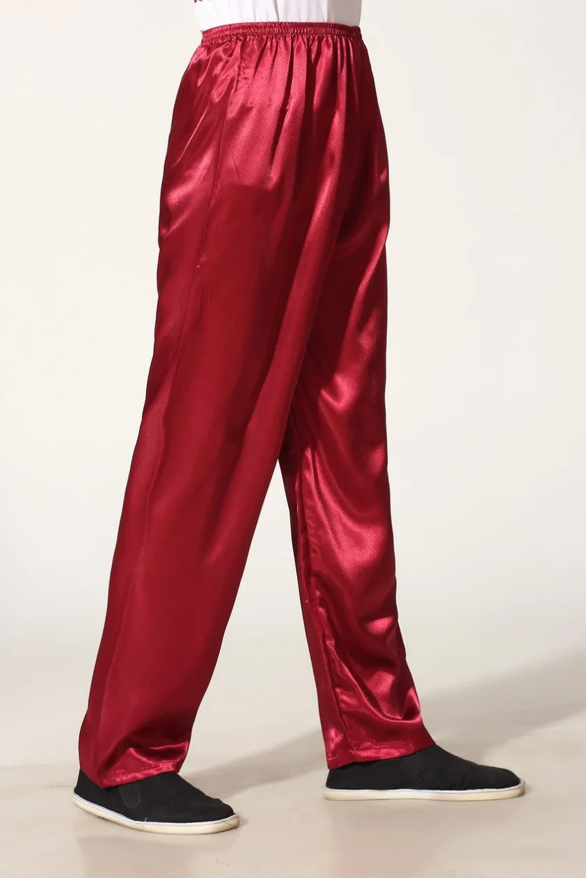 Шанхай история Весна мужской комплект одежды кунг-фу костюм набор для мужчин Китайский Тай чи костюм куртка+ брюки красный костюм кунг-фу
