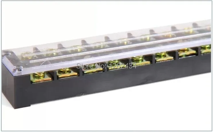 Клеммные блоки TB-4510(45A 10 P) Патч-панель проводка ряд распределительная коробка