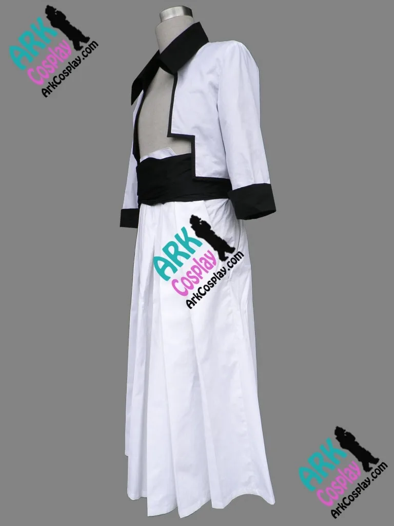 Bleach № 6 Гриммджо Jaegerjaquez Косплэй кимоно Косплэй белый MENS Bleach Косплэй костюм