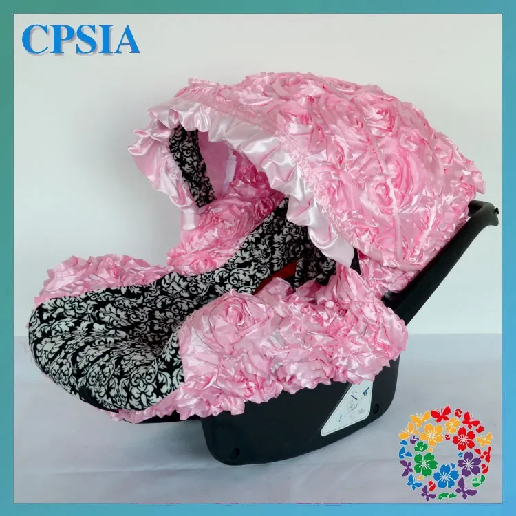Dhl Free Purple Baby Girl Infant Car Seat Covers Baby Car Seat Slip