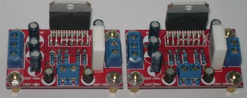 Собранный TDA7294(1+ 1) Мини Усилитель мощности доска 85 Вт+ 85 Вт YJ