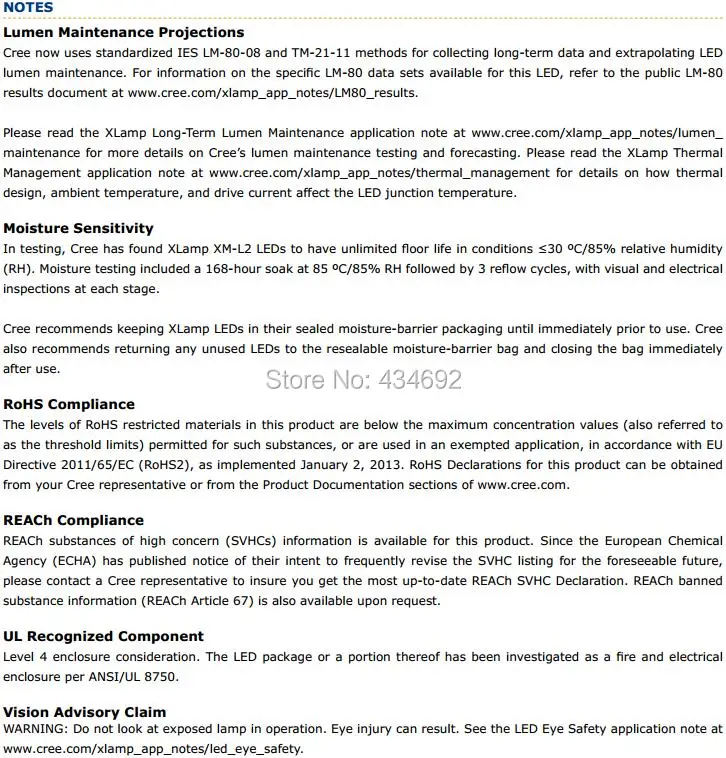 10-XlampXM-L2 NOTES