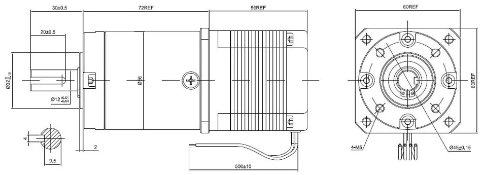 Купить Передаточное отношение 47: 1 планетарный редуктор шаговый ...