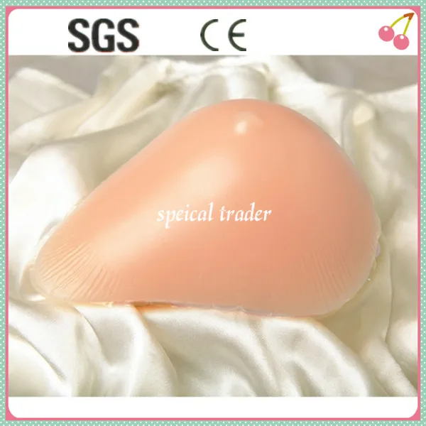 spiral-shaped silicon breast_