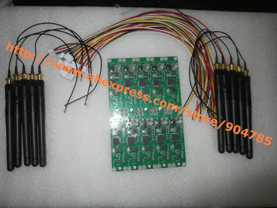 9 шт./лот PCB Беспроводной dmx512 pcb, Свет Интерьер PCB беспроводной, DMX 512
