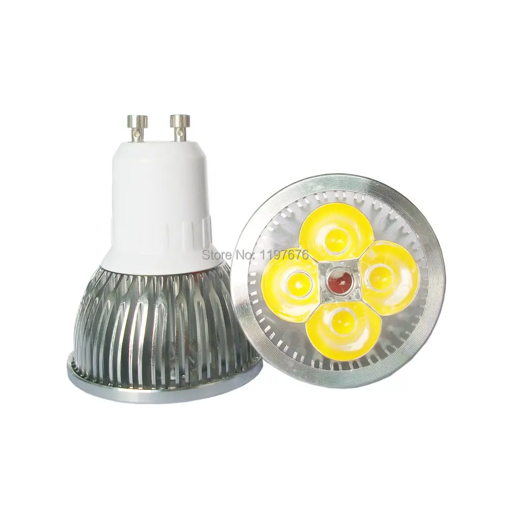 Заводская распродажа GU10 LED Spotlight 12 Вт светодиодные лампочки теплый белый/холодный белый работа под AC110/220 В DHL Бесплатная доставка