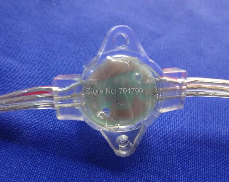 DC5V WS2812(6pin) полноцветный светодиодный светильник;. 16,8 мм диаметр, IP66; один 5050 RGB светодиодный с WS2811 чипсетом встроенный как один пиксель