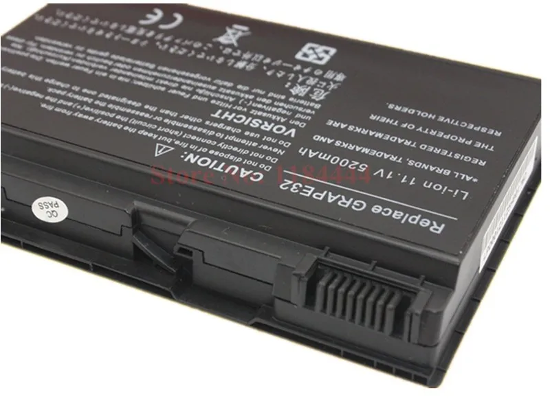 Ноутбук Батарея для acer Extensa 5210 5620 5220 5520 7720 SeriesTM00742, TM00751, GRAPE32, GRAPE34 или безналичным переводом. BTP00.005, CONIS71