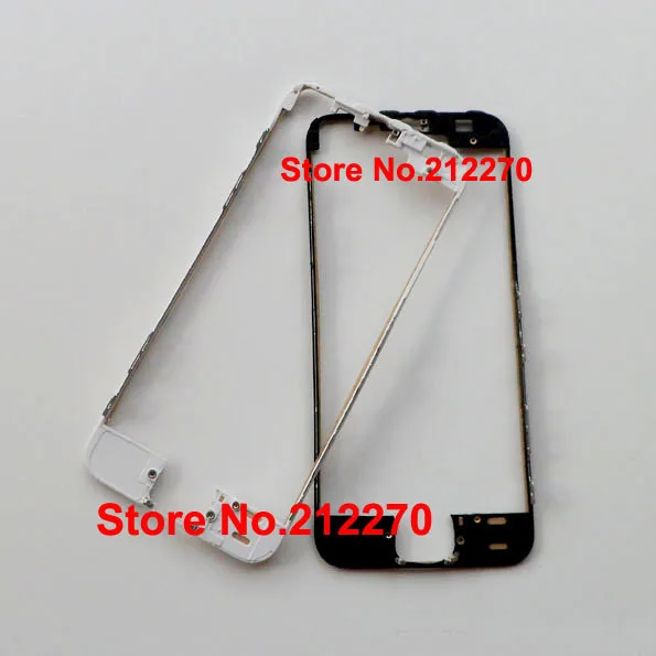 Yuyond Новая передняя средняя рама рамка с клейкие Запчасти для iPhone 5S черный/белый 100 шт./лот