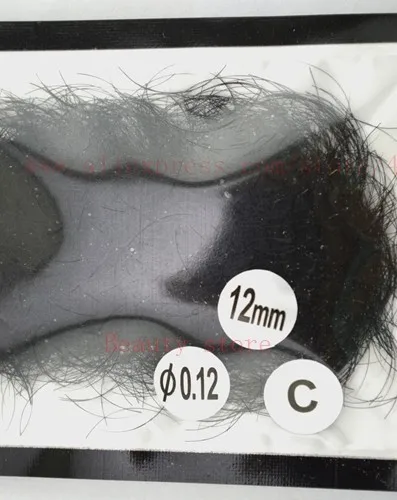 Очаровательные ресницы 3 размера 0,12 C завивки шелковые ресницы норки Индивидуальные Накладные ресницы натуральные