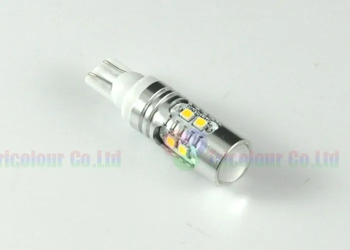 AutoEC T10 10 Вт 10 светодиодный SMD2323 samsung светодиодный задний светильник для автомобиля с линзой автомобильные задние фонари 300 шт.# LB64