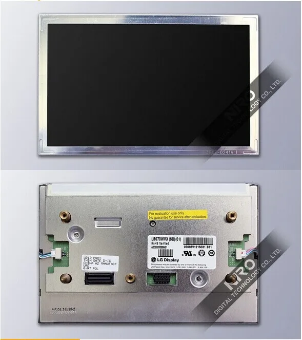 Niro DHL бренд LB070WV3(SD)(01) LB070WV3(SD)(02) LB070WV3(SD)(03) ЖК-экран для Mercedes-Benz E300 и ML350