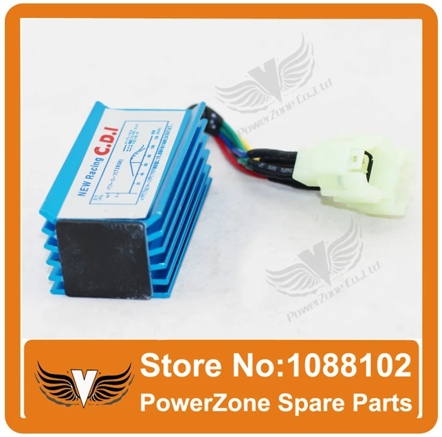 Гоночный AC 6pin 4+ 2 штифта CDI подходит для GY6 125cc 150cc AC пожарный Мотоцикл Скутер ATV Quad Go Kart Багги