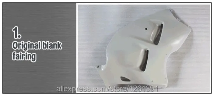 7 giftsFor K8 08 09 10 SUZUKI GSX R750 GSX-R750 GSXR 750 комплект синий/белый Y4354 GSXR750 K8 2008 2009 2010 обтекателя