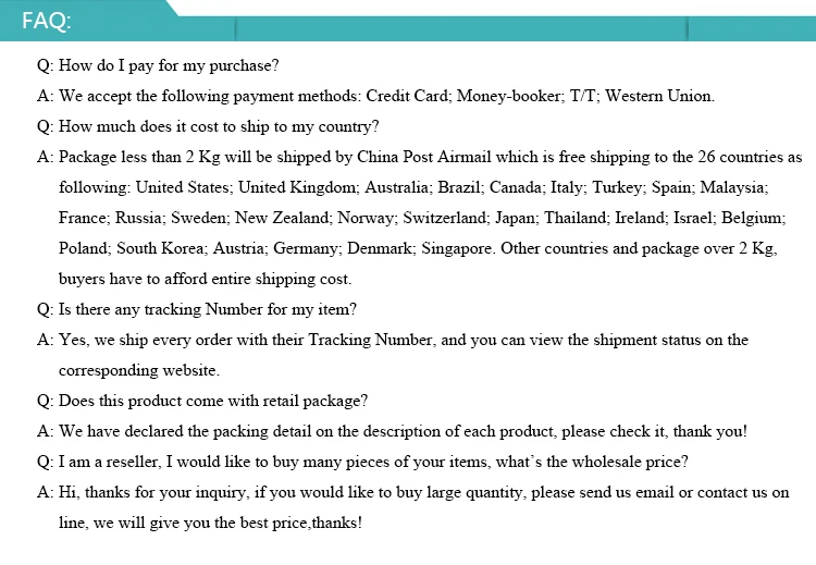 5. FAQ