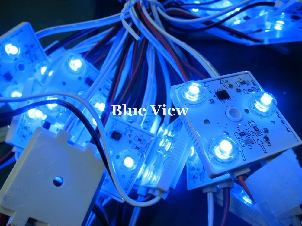 IP67, UL listed 5050 RGB SMD СВЕТОДИОДНЫЙ модуль ws2811/uc9103 со сквозным отверстием светодиодный модуль, 3 года гарантии светодиодная вывеска
