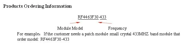 Комплект из 2 предметов RF4463F30+ пружинной антенной, работающей на частоте 433 mhz 1 W si4463 3 км модуляции FSK междугородной 433 470 868 915 МГц беспроводной rf-модуль