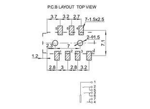 1000 шт. телефон Jack Dia 3,5 мм 7 контактов SMD Тип 4 полюса reflow solderable RohsNew экспресс