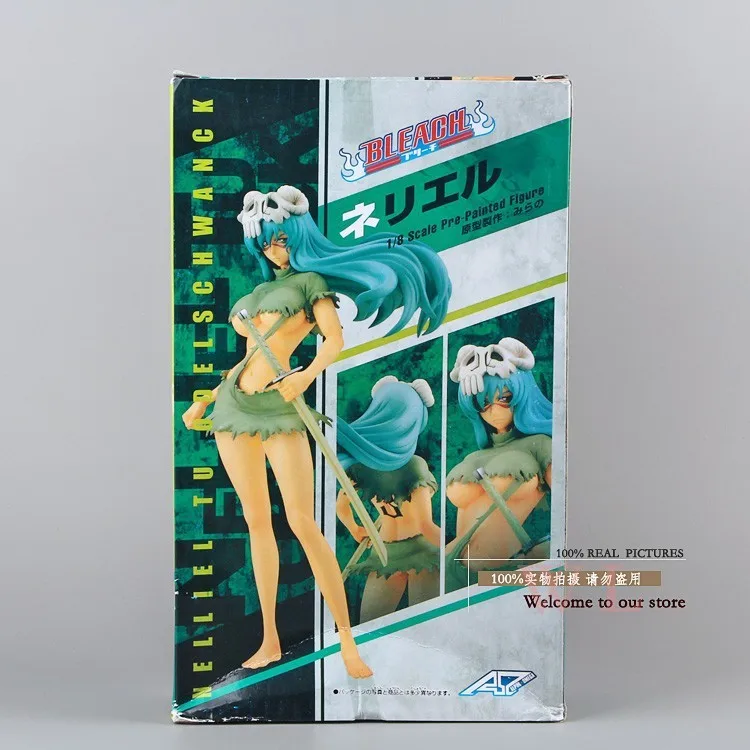 Японское аниме Bleach Фигурки Nelliel Tu Odelschw 1/8 масштаб художественная фигура 21 см мультяшная модель для рождественских подарков