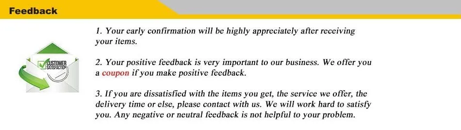 feedback
