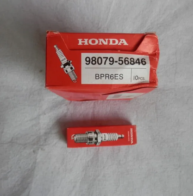 10 X BPR6ES свечи зажигания для HONDA GXV120 GXV140 GXV160 GCV135 160 190 GS160 190 GSV190 GX110 GX620 и более 4-х тактный газонокосилка мотор
